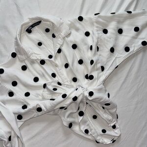 White Zara Blouse